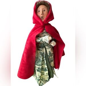 Byers’ Choice Ltd. Christmas Williamsburg 2007 Lady 13”Christmas Decoration